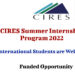 CIRES Summer Internship Program 2022 for International Students (Funded Opportunity)