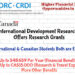 IDRC Research Grants with High Financial Benefits in Canada for Researchers