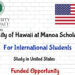 University of Hawaii at Manoa Scholarships in USA for International Students