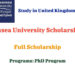 Swansea University Scholarships to Study in United Kingdom