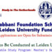 Leiden University Fund – Lutfia Rabbani Foundation Scholarship in The Netherlands Worth €30,000