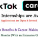 TikTok Internships are Open – Applications are Invited