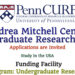 Andrea Mitchell Center Undergraduate Research Grants at the University of Pennsylvania in the USA
