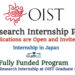 OIST Research Internship Program (Fully Funded) in Japan