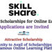 Skillshare Offers Scholarships for Online Education (Easy Application Process)