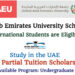 The United Arab Emirates University Scholarships (Full & Partial Scholarships) in the UAE