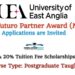 UEA Colfuturo Partner Award (Masters) at The University of East Anglia (UK)