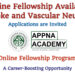 Online Fellowship in Stroke and Vascular Neurology – Applications are Invited