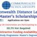 Commonwealth Distance Learning Master’s Scholarships 2024 Announced – Top UK Universities On-Board (Attractive Funding Availability)