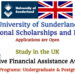 University of Sunderland International Scholarships and Bursaries for Undergraduate and Postgraduate Programs in the UK