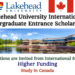 Lakehead University International Undergraduate Entrance Scholarships in Canada with Higher Funding