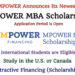 MPOWER Announces Its Newest MBA Scholarship for International Students to Study in USA or Canada – Attractive Funding