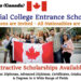 Centennial College Entrance Scholarships for International Students – Various Study Programs