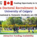 University of Calgary President’s Doctoral Recruitment Scholarship – All Nationalities are Eligible