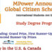 MPower Announces Global Citizen Scholarship to Study in the U.S. and Canada