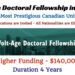 Volt-Age Doctoral Fellowship in Canada with $140,000 Funding