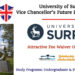 University of Surrey Vice Chancellor’s Future Leaders Award – Study in the UK