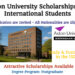 Aston University Scholarships for International Students in the UK