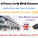 University of Essex Early-Bird Discount 2026-27 for Bachelors, Master’s & PhD Programs