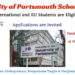 University of Portsmouth Scholarships for International and EU Students – Study in the UK