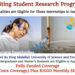 KAUST Visiting Student Research Program (VSRP) in Saudi Arabia – Fully Funded