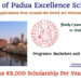 University of Padua Excellence Scholarships for Bachelor’s and Master’s Degrees in Italy