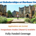 Ruth First Scholarships at Durham University (Fully Funded)