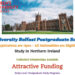 Queen’s University Belfast Postgraduate Scholarships for International Students