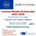 Erasmus Mundus Scholarship 2027 (Fully Funded Coverage)